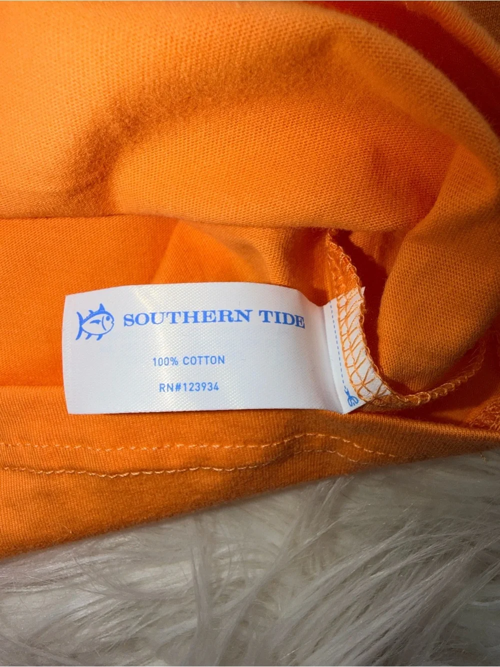 Southern Tide Men’s L Skipjack Pocket Logo Tshirt 100% cotton